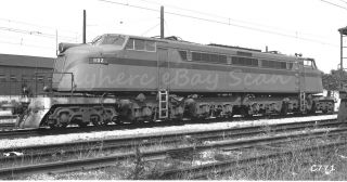 B&w Negative South Shore Line Railroad Locomotive 802 Michigan City,  In