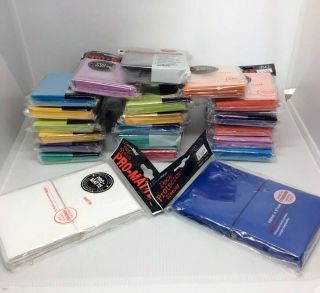 Ultra Pro - Pro Matte Sleeves 21 Packs - 1210 Sleeves Total Mixed Colors