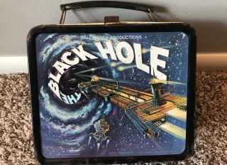 1979 Walt Disney The Black Hole Metal Lunch Box Pop Culture 1970 