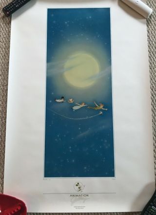Disney Peter Pan Poster from Disney Animation Gallery 2