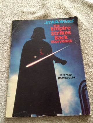 Vintage 1980 Star Wars The Empire Strikes Back Storybook Random House