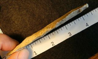 L Authentic Native American Indian artifact arrowheads point Beveled Knife 3
