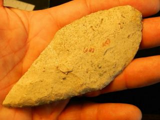 L Authentic Native American Indian artifact arrowheads point Beveled Knife 4