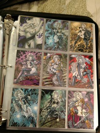 Lady Death - Love Bites Women Of Chaos - 72 Card Set (chaos,  2001),  Chase C1,  C5