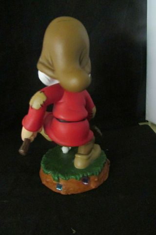 Walt Disney World Seven Dwarfs GRUMPY Bobble Head GOLF Figure 8.  5 