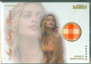 Ana Beatriz Barros 2006 Sports Illustrated Swimsuit Memorabilia Card Abb/m
