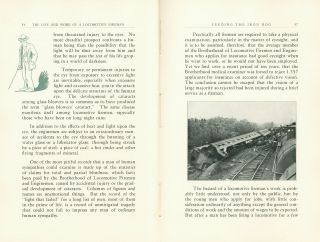 Feeding the Iron Hog: The Life and Work of a Locomotive Fireman.  Paperback 1927 3