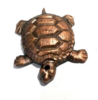 1804 Hudson Bay Fur Trade Turtle Trinket Pendant Hb Touch Marks On Back