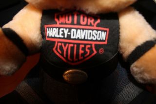 HARLEY - DAVIDSON Motorcycles Road Hog Biker Pig Plush Stuffed Animal Toy Gift 9 