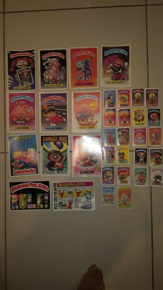 Gpk 1st Series Giant Mini Vintage Rare 2nd 1986 Collectible Cards Topps