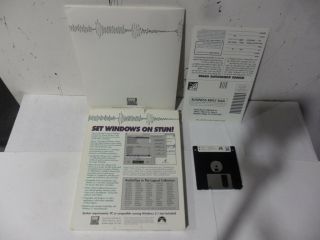 1992 Star Trek Audio Clips Vol 1 For Microsoft Windows 3.  1,  3.  5 ' Hd Diskette. 2