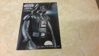 Darth Vader Star Wars The Magic Of Myth National Museum Tour Postcard 1999