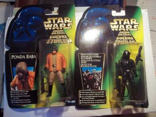 2xstar Wars Carded Action Figures Still In Unopened
