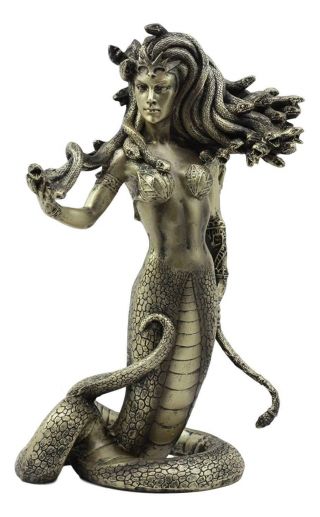 Medusa Gorgon Serpent Seductress Gorgonic Sister Greek Mythology Figurine Statue