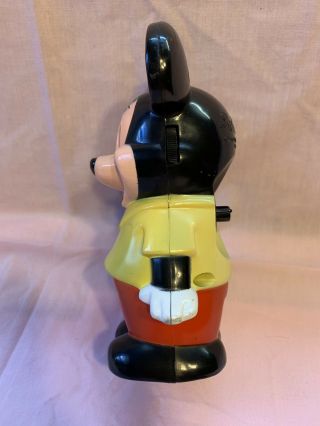 VIntage ILLCO Wind Up Walking Mickey Mouse Pre - School Toy DISNEY 2