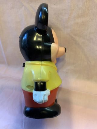 VIntage ILLCO Wind Up Walking Mickey Mouse Pre - School Toy DISNEY 5