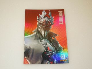 2019 Panini Fortnite 290 Spider Knight Legendary Outfit Holofoil