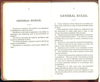 GENERAL TRAIN AND INTERLOCKING RULES - CANADIAN PACIFIC RAILWAY COMPANY,  1927 5