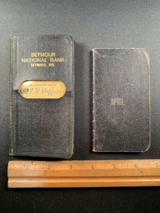 Mr 37 1929 Ephemera Bank Book Calendar Planner 1905