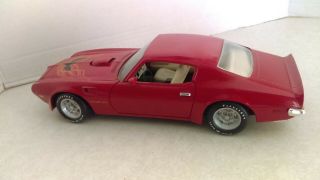 1:18 Ertl 1973 Pontiac Firebird Trans Am Red Diecast (american Muscle)