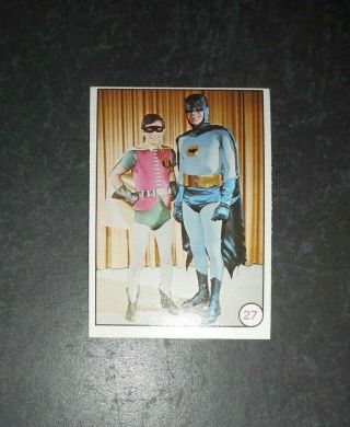 1966 Bat Laffs Batman Card 27 Topps Nmmt