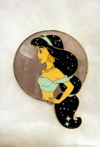 Disney Aladdin Magical Princess Jasmine Profile Fantasy Pin