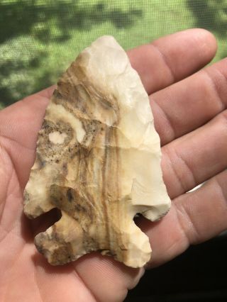 Big Osceola Flint Blade Native American Artifact Arrowhead