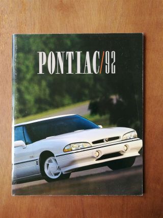1992 Pontiac Full Line Dealer Brochure - Firebird - 96 Pages
