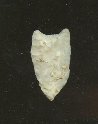 Indian Artifacts - Unfluted Clovis Point - Over Flow Site Arrowhead 2