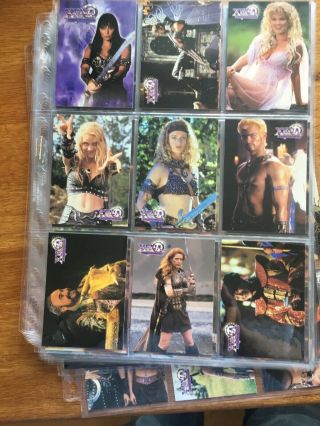 72 Xena Warrior Princess Season 2 Base Set Trading Cards Complete