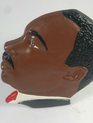 Dr Martin Luther King Jr Face profile Wall Plaque Civil Right vintagage VTG 9 