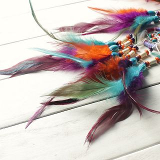 Dream Catcher Handmade Native American Feathers Wall Hanging Home Decoration