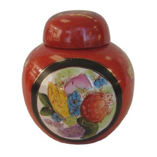 Feng Shui Red Money Wealthy Vase Jar With Cover
