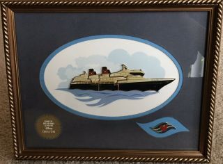 Disney Cruise Lines Pin Set - Exclusive Aaa/caa Member Benefit - Frame