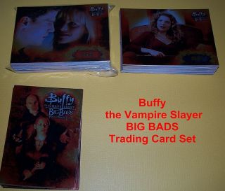Buffy The Vampire Slayer - Big Bads Complete Trading Card Set