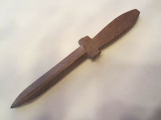 Catlinite (pipe Stone) Carved Knife