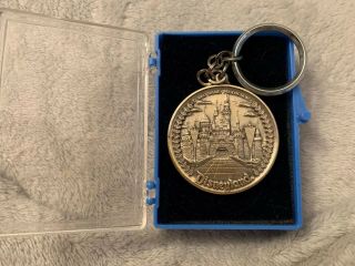Vintage Disneyland Medallion Keychain