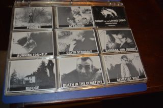 Night Of The Living Dead 50 Set Movie Cards Limited Edition 1987