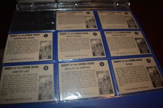 NIGHT OF THE LIVING DEAD 50 SET MOVIE CARDS LIMITED EDITION 1987 3