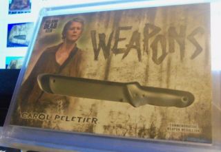 2018 Amc Walking Dead Hunters & Hunted Carol Peletier " Weapons " Machete