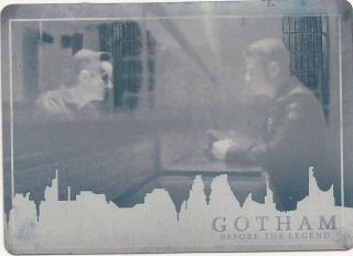 Cryptozoic Gotham Season 2 Cyan Printing Plate Base Card 33