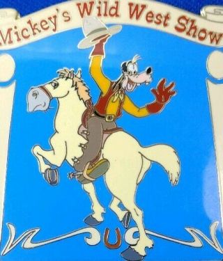Disney P.  I.  N.  S.  Cowboy Goofy Mickey’s Wild West Show Jumbo Le 500 Pin
