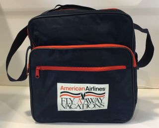 American Airlines Fly A Away Vacations Promotion Blue Carry On Bag