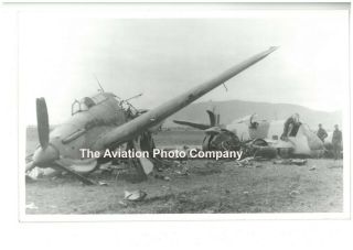 Raf Crashed Hawker Hurricane Vintage Photograph