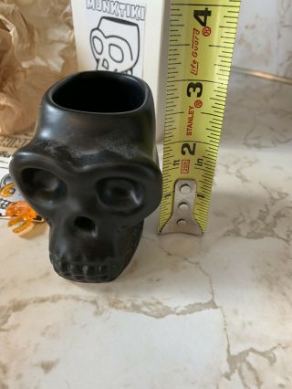 Munktiki Chimp Skull Small Vending Machine Tiki Mug Limited 3