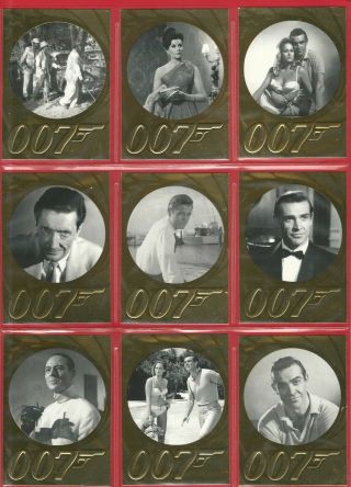 Trading Set - Rittenhouse - James Bond 50th Anniversary Full Series 1 & 2 (nf01)