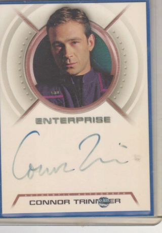 Connor Trinneer As Tucker Star Trek Enterprise Season 3 Autograph Card Auto A7