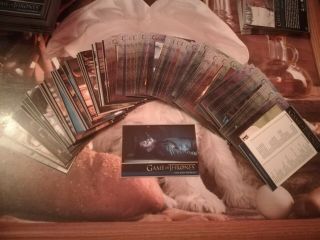 Game Of Thrones Season Six: Base Set Complete 100 Cards.