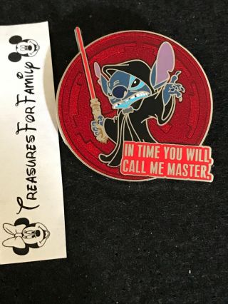 Disney Pin Star Wars Quotes Stitch As Emperor Palpatine