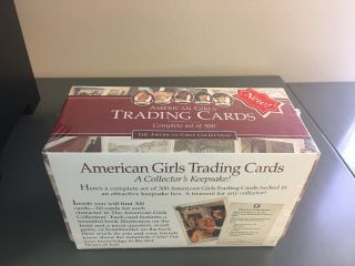 American Girl Trading Cards Vintage Set Of 300 Seales Nos Pleasant Company Card